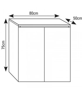 Mesa / Mueble para Acuarios 80 x 50 cm - AQUASCAPE PRO